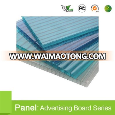 4mm 6mm 8mm twin wall pc hollow sheet 10mm polycarbonate sheet