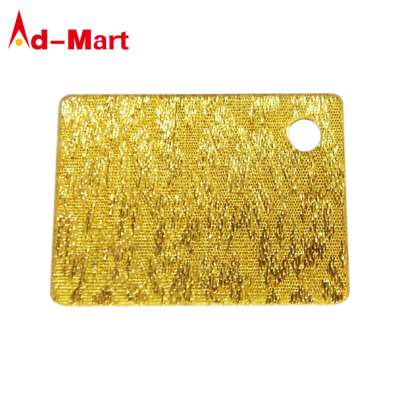 Acrylic Sheet 1.8-20Mm Thermoforming  gold color Acrylic Name Pmma Plate