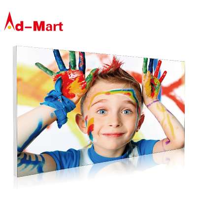 2020 Newest advertising display indoor ultra thin fabric frameless flex banner light box